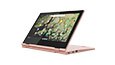 Lenovo Chromebook C340-11 stand mode in Sand Pink color thumbnail