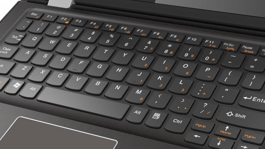 Yoga 300 (11) keyboard detail