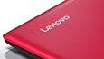 Lenovo Ideapad 100S (11) in Red, Top Cover Logo Detail Thumbnail