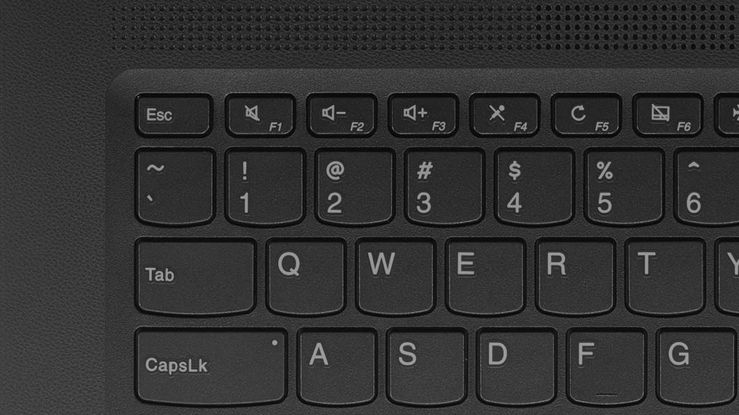 Lenovo Ideapad 110 (14) Keyboard and Speaker Detail