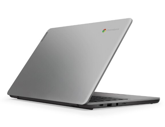 IdeaPad 3 Chromebook Gen 6 (14'' AMD) right facing, rear view