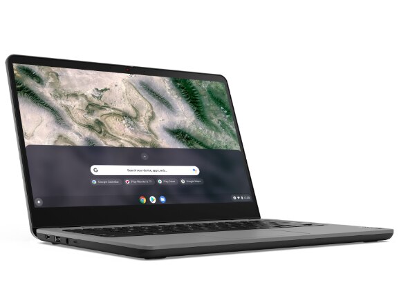 IdeaPad 3 Chromebook Gen 6 (14'' AMD) right facing, screen on