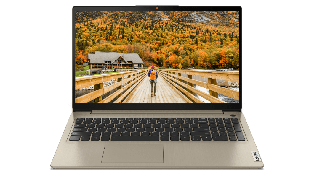 Ideapad 3 15inch Hero Front Facing JD Almond Sand