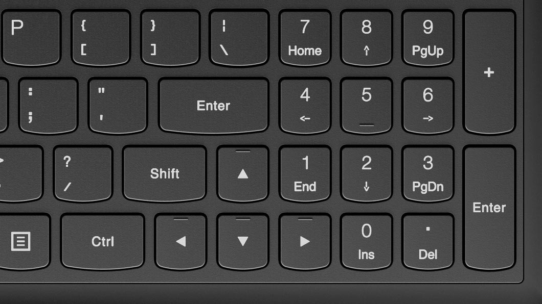 Lenovo Ideapad 300 (17) Keyboard Keys Detail