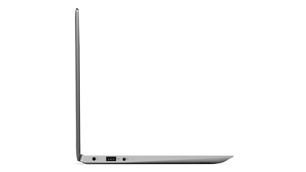 Lenovo Ideapad 320S (13) in Mineral Grey, Left Side Ports View
