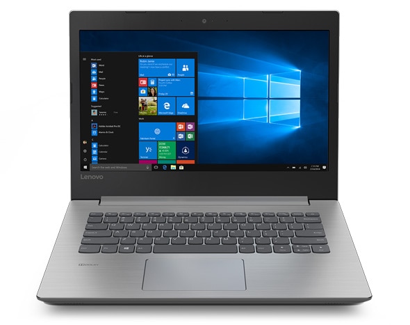Lenovo Ideapad 330 (14), front view, open, showing display, keyboard, and touchpad.