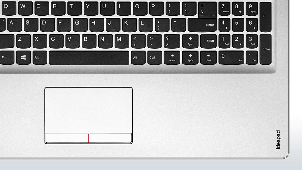 Lenovo Ideapad 510 (15) Keyboard Detail
