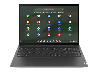 IdeaPad 5i Chromebook laptop front-facing view
