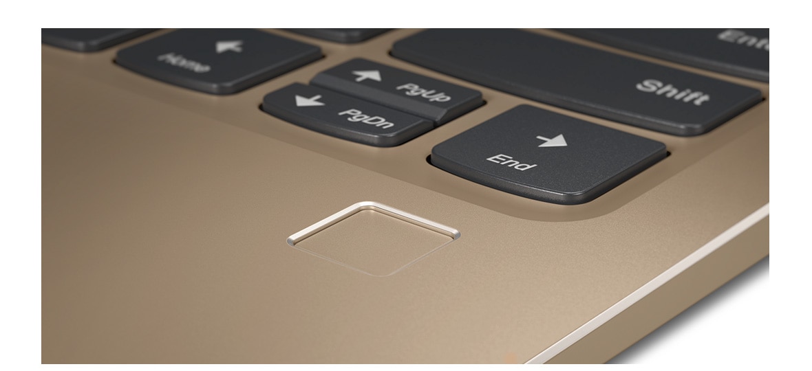 Lenovo Ideapad 720S (13, AMD) laptop, fingerprint reader