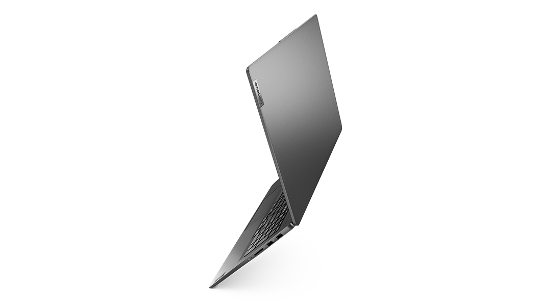 IdeaPad Creator 5 Gen 6 (16” AMD) laptop – ¾ right-rear view with lid open