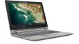 Gallery thumbnail of front right three-quarter view of Lenovo IdeaPad Flex 3 Chromebook 11 MTK set in laptop mode