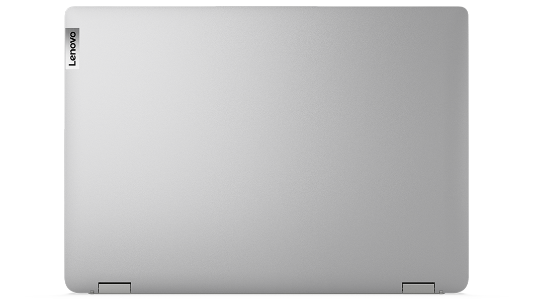 Vista superior del portátil 2-en-1 Lenovo IdeaPad Flex 5 de 7.ª generación [40,64 cm (16''), AMD] con la tapa cerrada