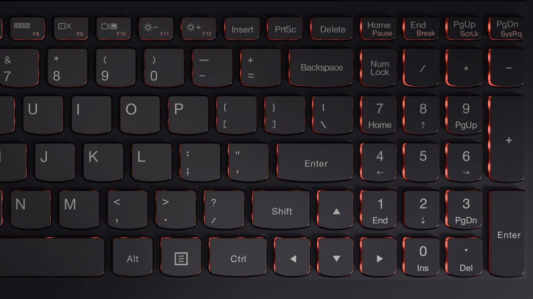Lenovo Ideapad Y700 (17), Keyboard Key Detail