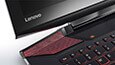 Lenovo Ideapad Y700 (17), Keyboard View with JBL Speaker Detail Thumbnail