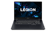 Legion 5i Gen 6 (17″ Intel) front facing NVIDIA® GeForce RTX™ Studio logo