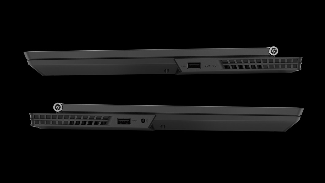 Lenovo Legion Y530 - 15-inch gaming laptop - left and right edge views, closed