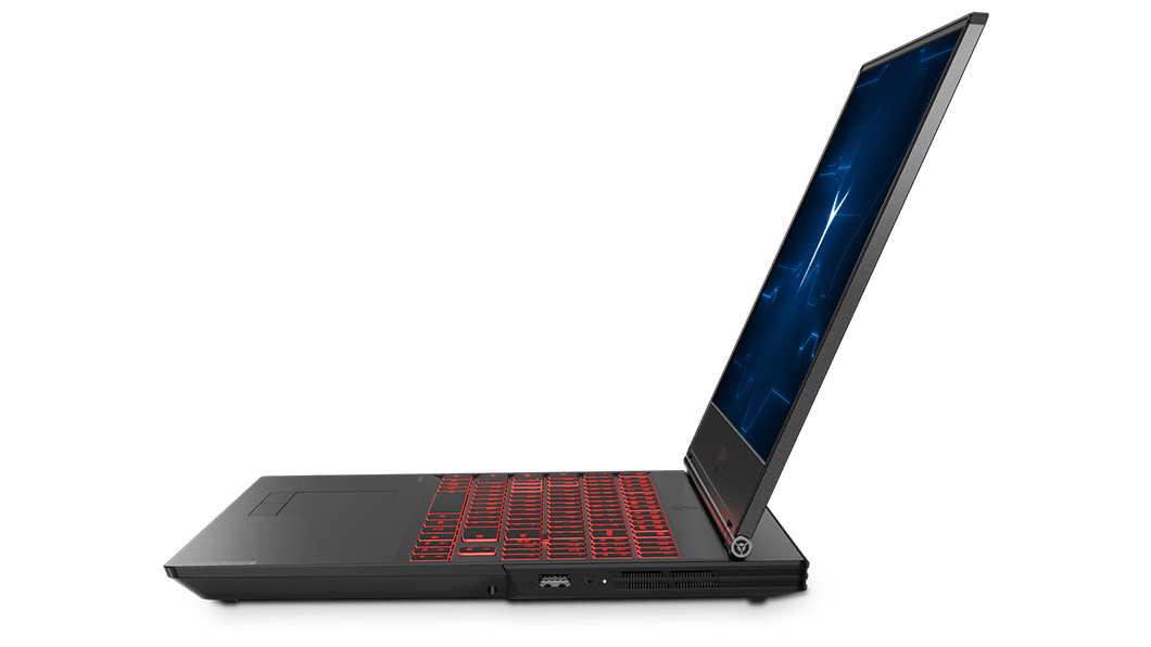 Right side view of the Lenovo Legion Y7000 with ports