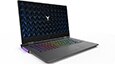 Legion Y530 15-inch gaming laptop - 3/4 front view, open with RGB keyboard lighting (thumbnail)