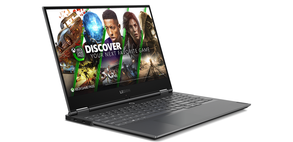 A Lenovo Legion Y740Si, showing a screenshot for the Xbox Game Pass