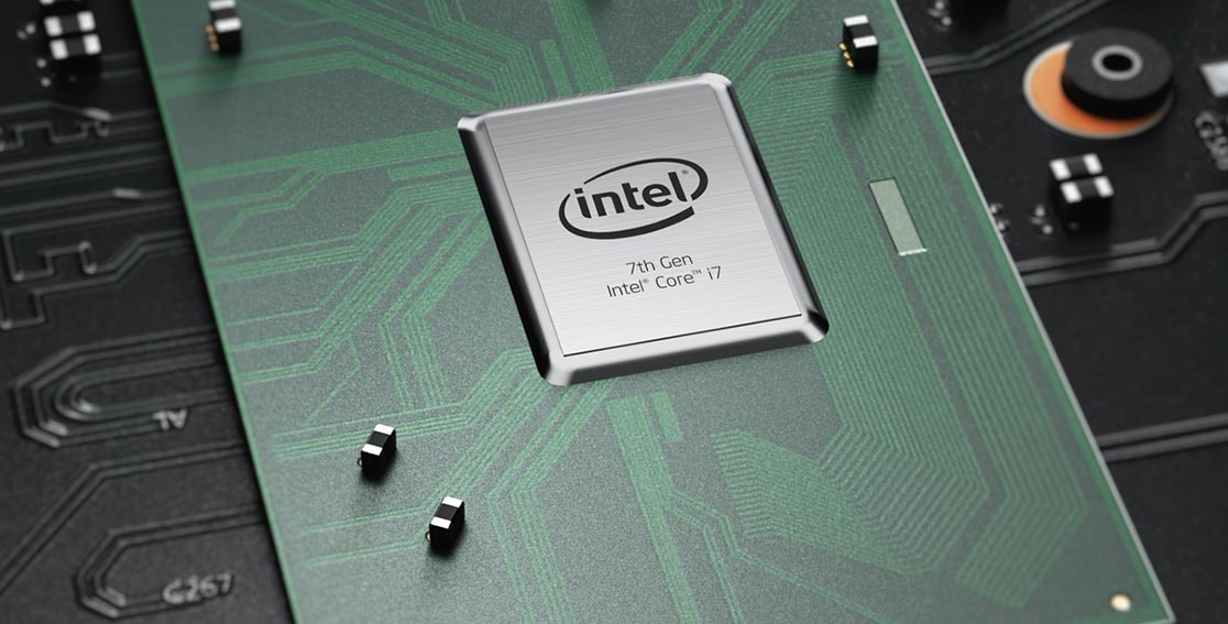 Lenovo Legion Y920 internal motherboard view of intel i7 processor