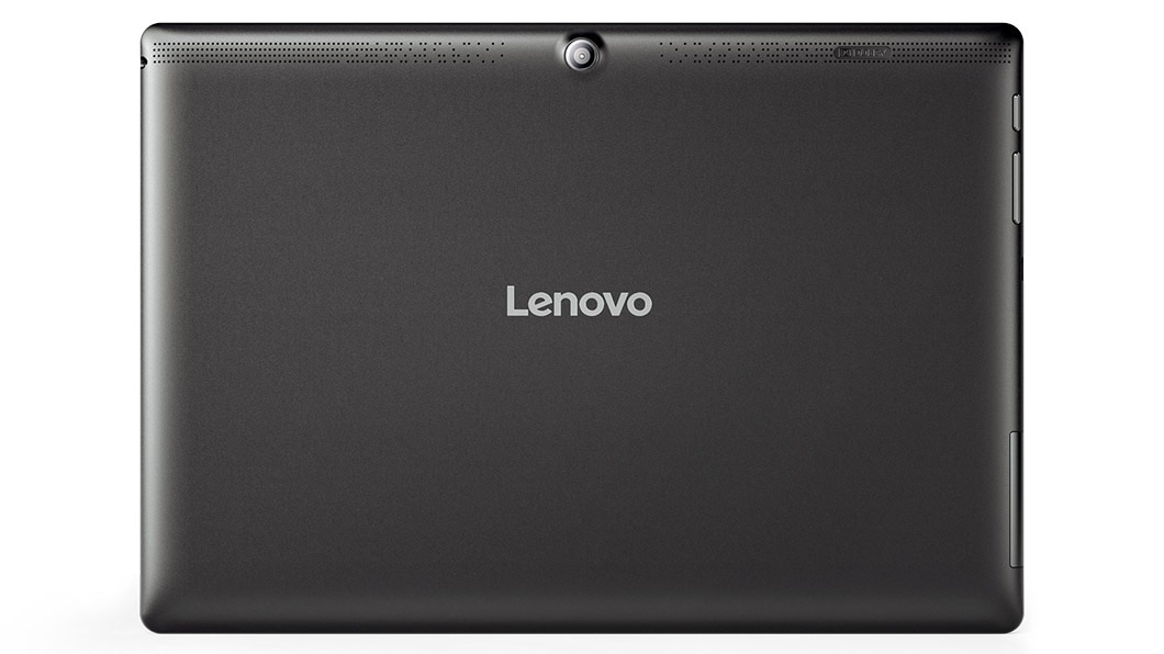 Lenovo Tab 10 Tablet - back view, speakers & rear camera