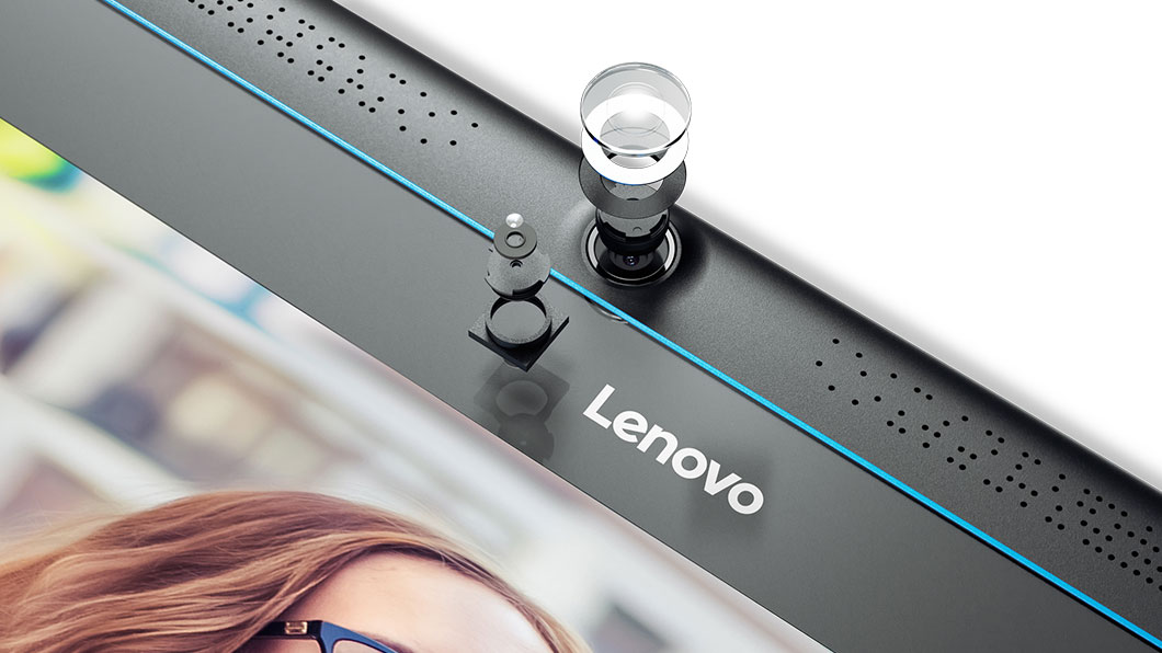 Lenovo Tab 10 Tablet - front camera closeup