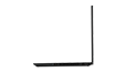 Right-side profile of Lenovo ThinkPad T14 Gen 2 (14” AMD) laptop open 90 degrees.