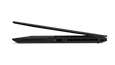 Thumbnail: Right-side profile view of Black Lenovo ThinkPad T14s Gen 2 (14” AMD) laptop showing ports.