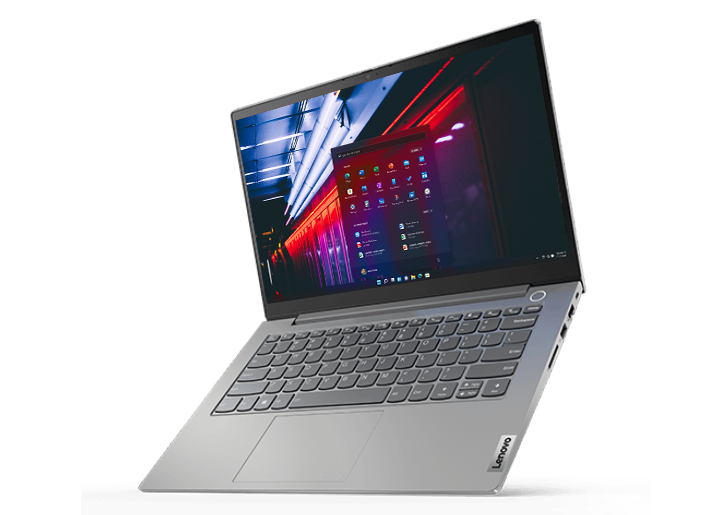 Lenovo ThinkBook 14 Gen 2 (Intel) Processore Intel® Core™ i5-1135G7 di undicesima generazione (4 Core, 2.40 GHz, fino a 4.20 GHz con Turbo Boost, 8 MB di cache)/Windows 10 Pro 64/SSD 256 GB M.2 2242