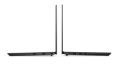 Miniature de la vue latérale de deux ordinateurs portables Noirs Lenovo ThinkPad E14 Gen 2 assis dos à dos