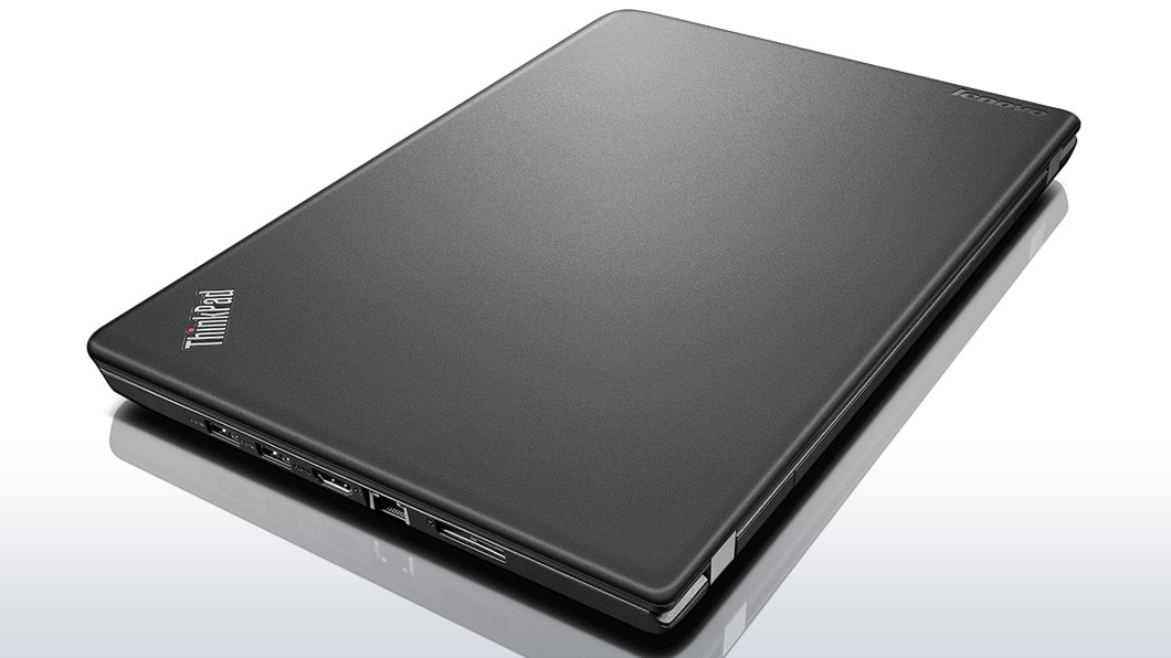 Lenovo ThinkPad E450 Overhead View of Closed Laptop