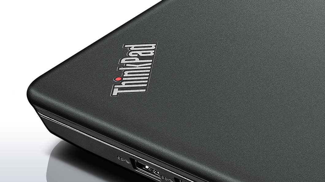 Lenovo ThinkPad E465 Top Cover Logo Detail