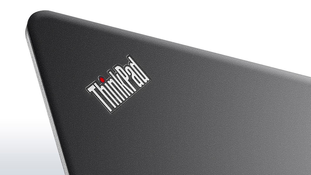 Lenovo ThinkPad E550 Detail View of ThinkPad Logo