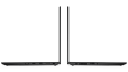 Image miniature des vues gauche et droite de deux ordinateurs portables noirs Lenovo ThinkPad L13 Gen 2 ouverts à 90 degrés