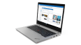 Thumbnail image of left three-quarter view of silver Lenovo ThinkPad L13 Yoga Gen 2
