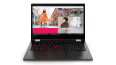 Thumbnail image of black Lenovo ThinkPad L13 Yoga Gen 2 front view with keyboard showing