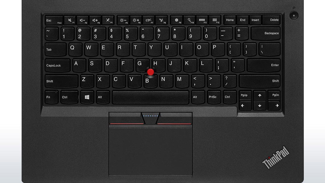 Lenovo ThinkPad L460 Overhead Keyboard View