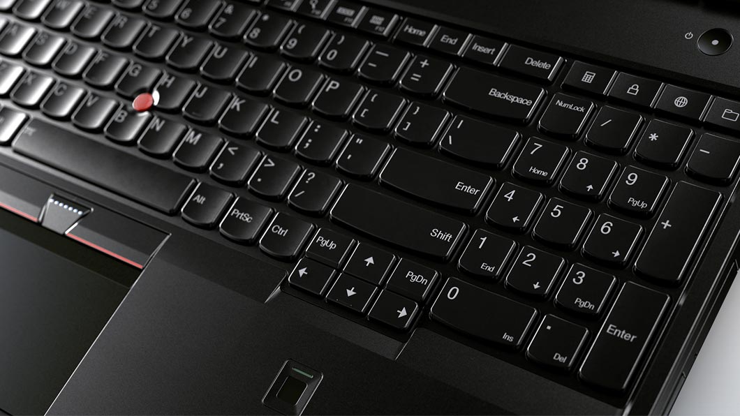 Lenovo ThinkPad L560 Keyboard Detail