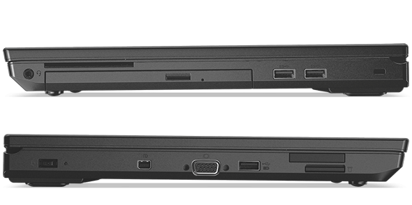 Lenovo ThinkPad L570 Left and Right Side Views of Ports