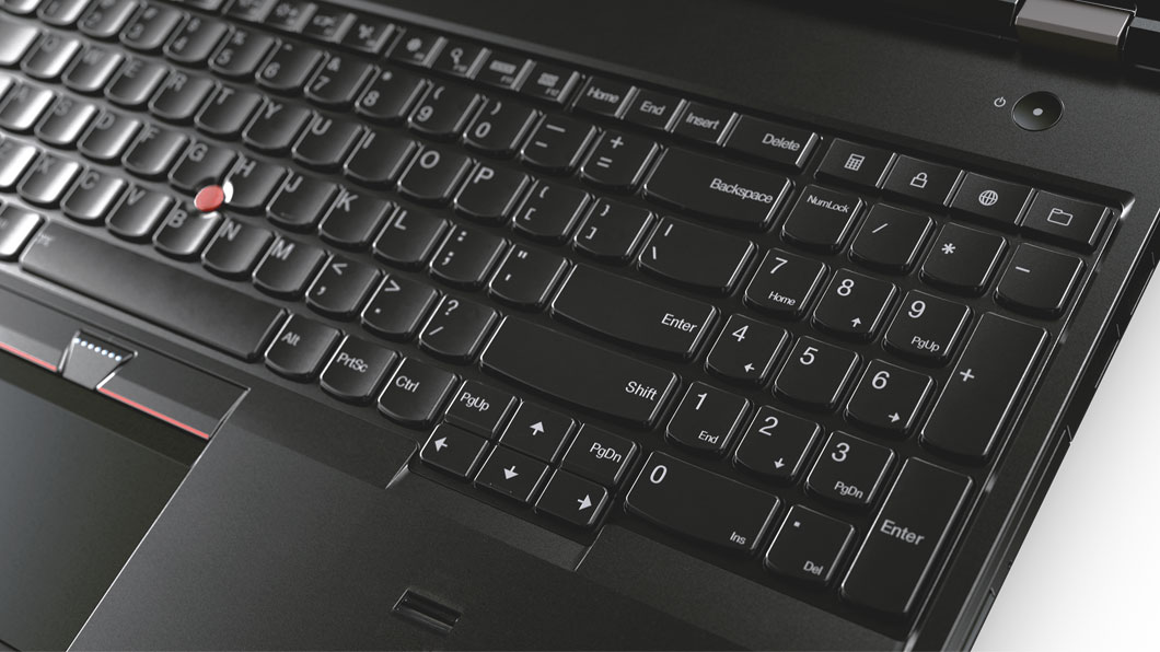 Lenovo Thinkpad L570 Keyboard Detail