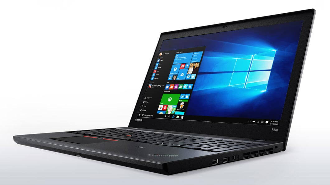 Lenovo ThinkPad P50s Front Right Side View