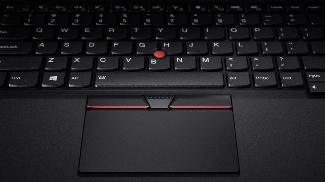 Lenovo ThinkPad P50s TrackPad and TrackPoint Detail