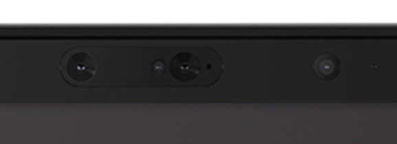 Gros plan sur la caméra du Lenovo ThinkPad 52s