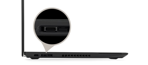 Lenovo ThinkPad 52s USB-C port closeup