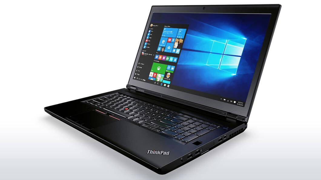 Lenovo ThinkPad P70 Front Right View