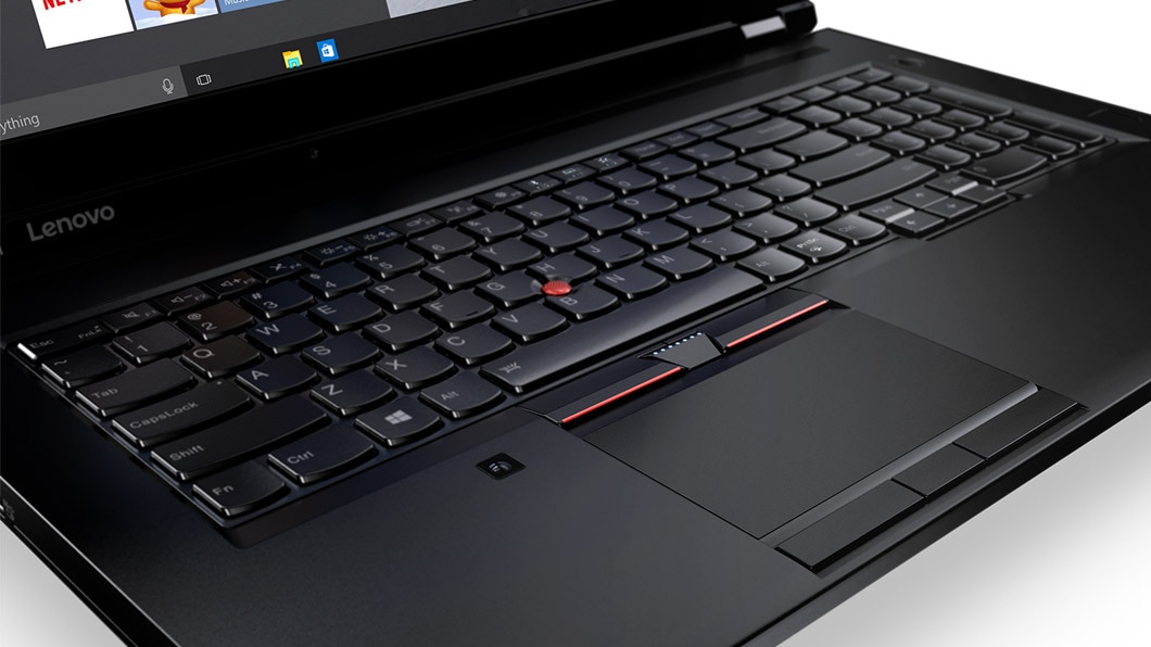Lenovo ThinkPad P71 Keyboard Detail