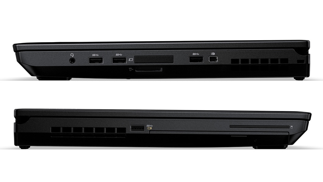 Lenovo ThinkPad P71 Side Detail Views of Ports
