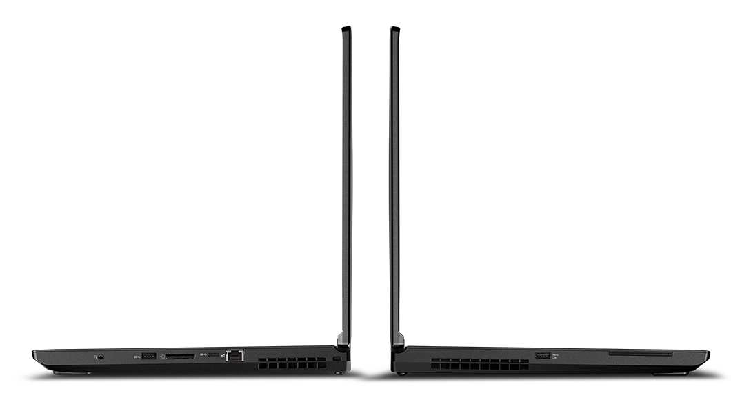 Vistas laterales del portátil ThinkPad P73