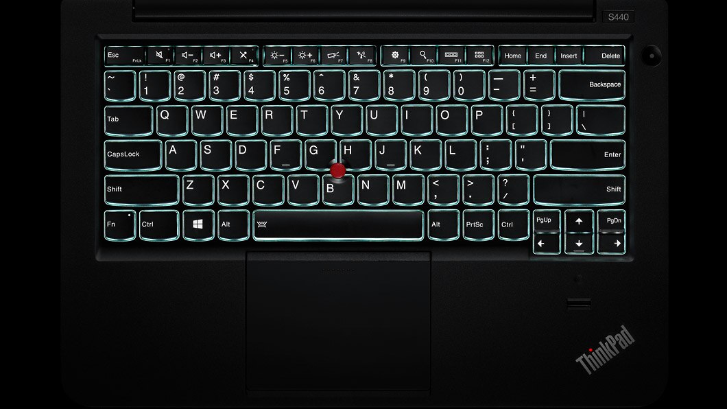 Lenovo laptop ThinkPad S440 Gunmetal keyboard backlit