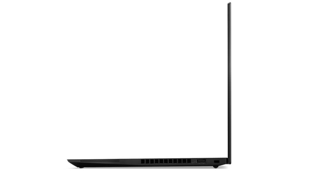 Lenovo ThinkPad T14s (AMD) oikealta kuvattuna